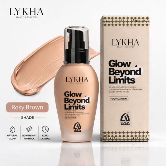 LYKHA Glow Beyond Limits Foundation – Rosy Brown