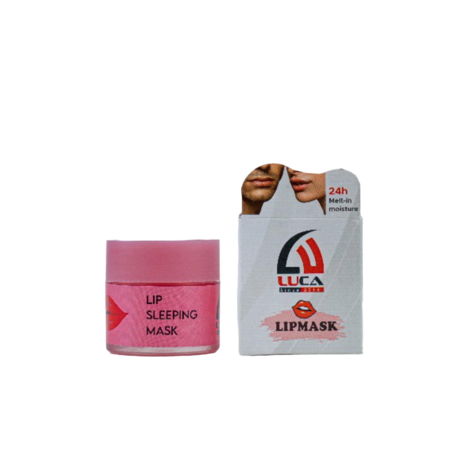 "LUCA Lip Mask – Hydrating overnight lip treatment for dry, chapped lips"

"Moisturizing lip mask with shea butter, vitamin E, and hyaluronic acid"

"LUCA Lip Mask in jar packaging – softens and plumps lips overnight"

"Non-sticky, nourishing lip mask for smooth and supple lips"

"Overnight lip repair mask for deep hydration and lip care"